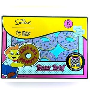 Happy Boxer The Simpsons Lard Lad Men’s Boxers